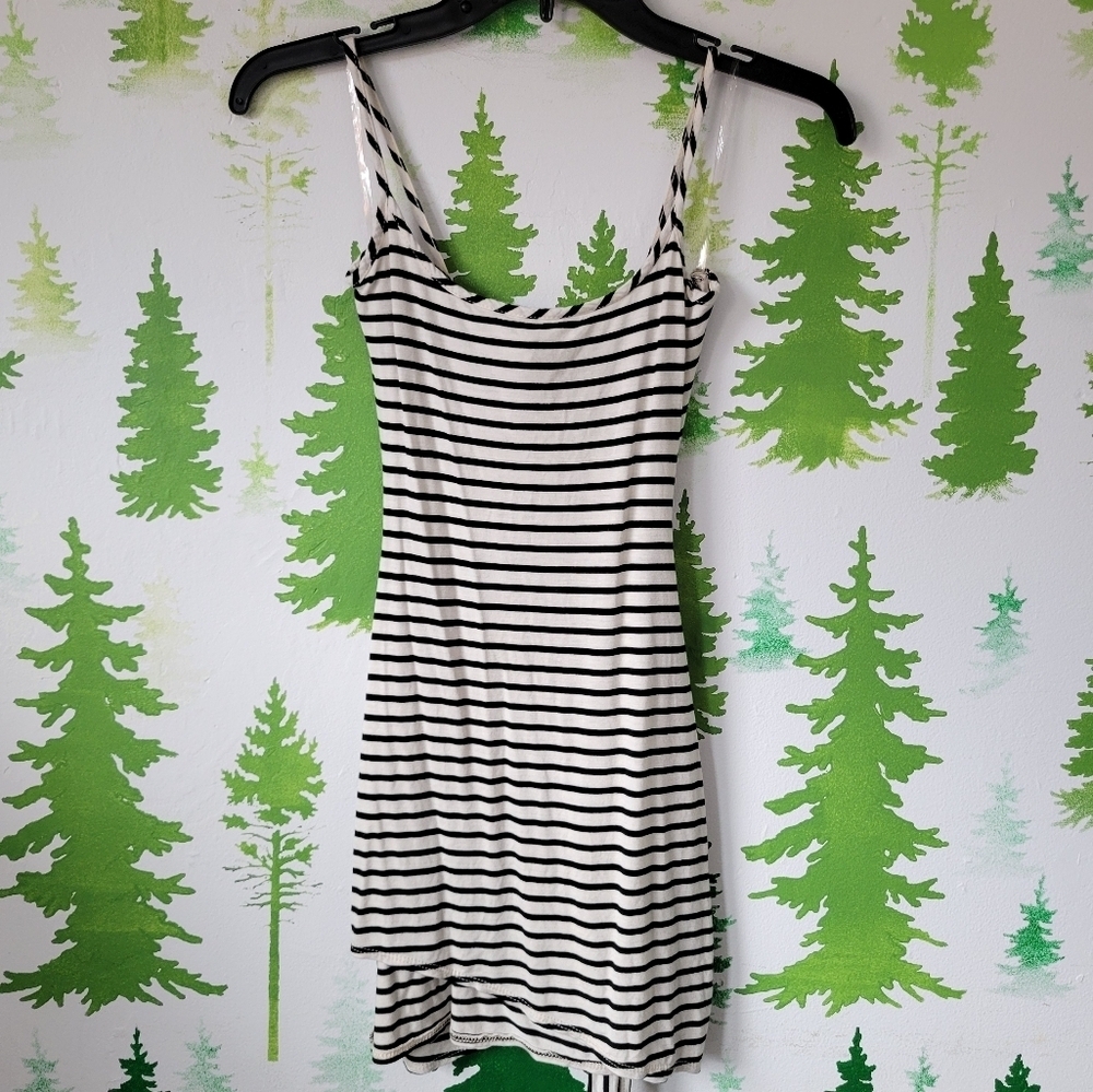 Faux Wrap Mini Dress